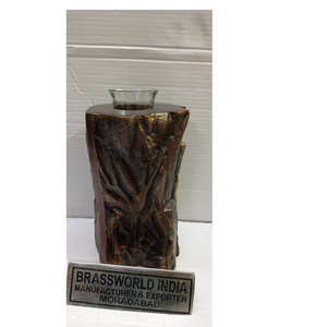 Brassworld อินเดียของใช้ในพิธีศพทำจากท่อนไม้เชิงเทียนอลูมิเนียม - Product Image 1