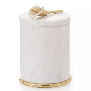 Boîte en acier acrylique blanc de conception moderne Accessoires de cuisine classiques pour la maison Bacs de stockage de fleurs pour l'emballage des aliments - Product Image 4