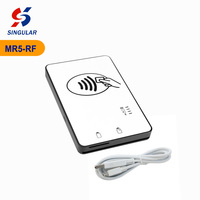 Lecteurs de cartes de contrôle d'accès USB Android MR5SE BT 4.0 LE avec décodeurs NFC pour solutions de point de vente (PDV) et adaptateur SIM ISO14443 Type A