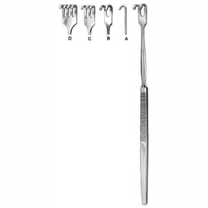 Retractor de Piel Freer con Gancho de Acero Inoxidable, Instrumento Quirúrgico Veterinario Manual - Product Image 5