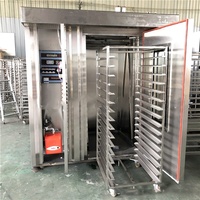 Horno comercial para hornear pan, maquinaria de panadería, 32 bandejas, horno giratorio para pan