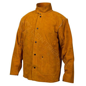 Tissu de Protection de soudage en cuir de vache, vestes de soudage - Product Image 3