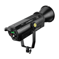 LED-3000B.Pro NiceFoto Lampu Sorot AC 300W Profesional, Lampu Video LED Bowens untuk Fotografi