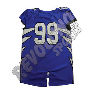 Personnalisé Maillot De Football Américain De Haute Qualité En Gros Usine Directe Vente Maillot De Football Américain - Product Image 3