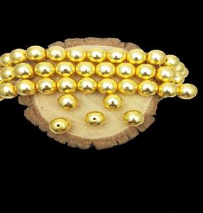 Plaqué or Forme Ronde Bali Perles - Product Image 2