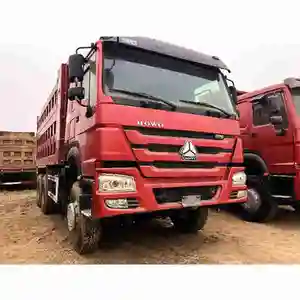 Điều Kiện Tốt Khá Sử Dụng 2 Tryes 8X4 371hp 375hp 50 Tấn Tipper Dump Truck Giá