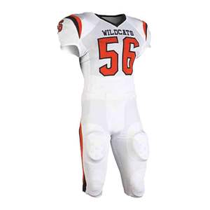 Pakistan Fabriqué Sublimé Uniforme de Football Américain Sergé Avec Équipe Personnalisée - Product Image 1