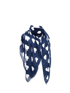 Heart Print <b>Scarves</b> - Product Image 3