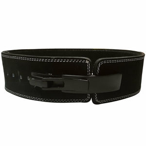 Ceinture en cuir d'haltérophilie, levier d'entraînement de gymnastique, sangles d'haltérophilie, fournisseurs de cuir - Product Image 1