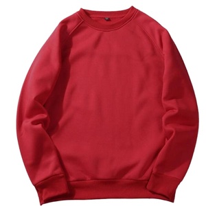 Sudadera en blanco de moda con logotipo personalizado, sudadera de alta calidad sin capucha, Sudadera con cuello redondo para hombre, diseño de color personalizado - Product Image 2