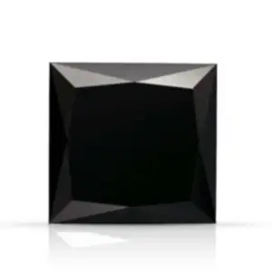 2 MM 8 MM Natural AAA Qualidade Princesa Shaep Black Diamond para Anel e Brinco, diamante preto, 1 quilate preço de diamante preto