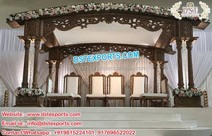 Jaspe de paon doré de luxe pour mariage indien, en Fiber, Set de styliste, mariage élégant, royaume-uni - Product Image 3