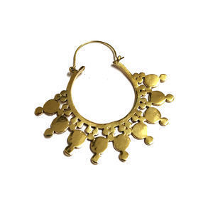 Boucles d'oreilles tribales en argent Sterling 925 avec un nouveau Style Tribal - Product Image 1