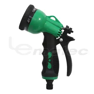 Agriculture Water Spray Nozzle Gun Made Multi Water Mist Jet Garden Hose High-performance TPR Cover Tool Plastic ABS Taiwan