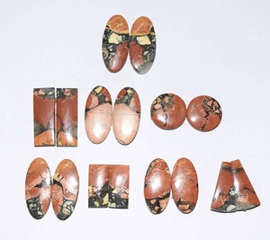 Gemas naturales de jaspe para hacer joyas, piedra Natural para hacer joyería, cabujones, tamaño libre, DIY, precio al por mayor - Product Image 1