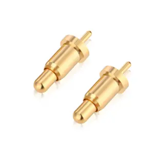 China dongguan factory supply cheap brass spring loaded power electrical contact male female plugs pogo pins with good quality