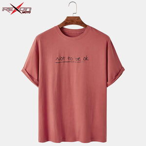 T-Shirt d'été 100% coton avec Logo imprimé personnalisé pour homme, haut uni et vierge, de qualité supérieure, en coton de 220g/m2 - Product Image 2