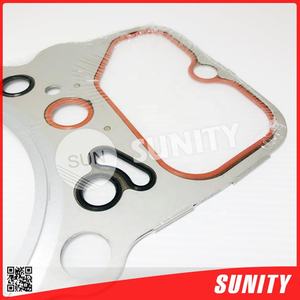 TAIWAN SUNITY Quality Assured 128633-01343 Cylinder Head Gasket 6GX OEM 128633-01342 for yanmar 6GX-ET Inboard Marine <b>Engine</b> - Product Image 3