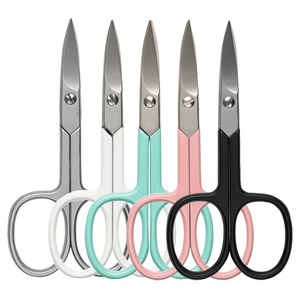 Ciseaux à sourcils ciseaux à ongles incurvés ciseaux à ongles professionnels en acier inoxydable pour les soins personnels et le toilettage - Product Image 2
