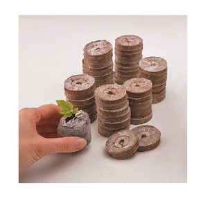 Nouveau modèle de granulés de tourbe de coco sèche, granulés de fibres de coco compressés - Product Image 1