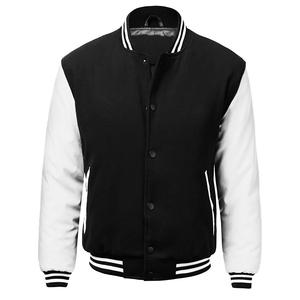 เสื้อแจ็คเก็ตสำหรับผู้ชาย,เสื้อแจ็กเก็ตเบสบอลเปลือกเลเตอร์แมนไนลอน/ผ้าฝ้ายสำหรับฤดูหนาวบริการ OEM แบบกำหนดเองขนาดที่กำหนดเองความยาวเสื้อผ้าปกติ - Product Image 3