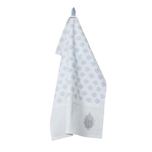 Doux 100% Coton Biologique GOTS Certifié Toile Qualité Supérieure Torchon Cuisine Serviettes Pot Rond Fleur Cuisine Plat Vêtements - Product Image 5