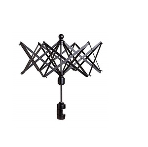 Enrouleur Swift en bois noir pour concept de parapluie de fil de couture - Product Image 1