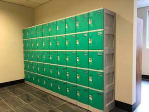 ABS Simple Classic Plain Ordinary Plastic Key Lock Locker - Product Image 2