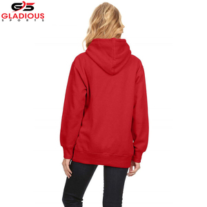 Sweat à capuche en coton uni, nouveau Style, personnalisé, fermeture éclair, surdimensionné, prix d'usine, Design de haute qualité, - Product Image 5