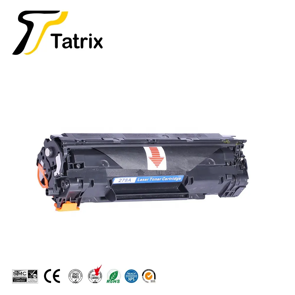 Tatrix 78A Kartrid Toner CE 278A CE278A Premium Kompatibel Laser Hitam Kartrid Toner untuk HP Printer LaserJet P1566 P1606