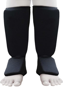Protège-tibias et protège-pieds de karaté approuvés WKF, équipement de protection des jambes pour l'entraînement, le sparring et la compétition - Product Image 3