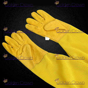 Gants de sécurité en nitrile souple Fourdrinier de taille XL pour apiculteurs Gants de fonction antidérapants respirants en peau de chèvre - Product Image 6