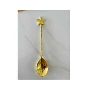 Cuillère de fête royale en laiton pour couverts couteau cuillère fourchette cadeau de mariage couverts pour usage fait à la main et produit Offre Spéciale - Product Image 3