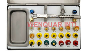 Kit d'embouts dentaires, 25 pièces, pour enlever les inserts, en acier inoxydable de haute qualité - Product Image 3