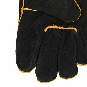 มือความปลอดภัยถุงมือเชื่อมผู้จัดจำหน่ายราคาที่ดีที่สุดหนังทนความร้อน - Product Image 5