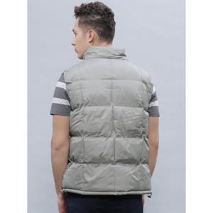 Veste matelassée sans manches en duvet rembourré de qualité supérieure pour homme, sur mesure, en vente, grandes tailles - Product Image 4