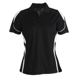 2024 camisetas de polo bordadas con logotipo personalizado de alta calidad para hombres y mujeres 100% algodón - Product Image 4