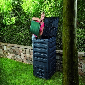 <span class=keywords><strong>Composteur</strong></span> en <span class=keywords><strong>plastique</strong></span> de 300 L pour compostage de jardin, compostage de jardin de 80 gallons (300 L) - Product Image 6