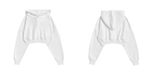 เสื้อฮู้ดแบบสวมหัวแขนยาวสำหรับผู้หญิงเสื้อมีฮู้ดกำหนดเองดีไซน์ไม่ซ้ำใคร - Product Image 2