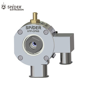 Extrusión de Plástico Aislante para Recubrimiento de Cables, Cabezal Cruzado U7, Fijación Centralizada, Capa Única - Product Image 2