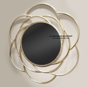 Modern Design <b>Flower</b> Shape Wall <b>Mirror</b> Latest Home Decorative Christmas Makeup <b>Mirror</b> for Sale - Product Image 4