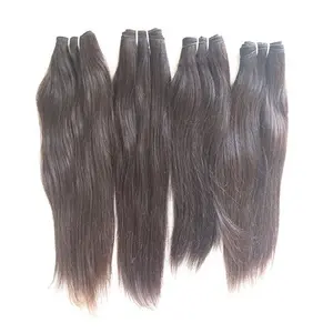 Custom ized Best Price Knochen glattes menschliches Haar Hot Selling Silky Straight brasilia nische Haar verlängerung menschliches Gewebe