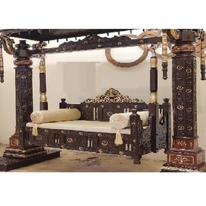 Luxury Teak Wooden Oonjal Jhula for Home Buy Carved Indian Maharaja Wooden <b>Swing</b> Best Quality Teak Wood Indoor <b>Swing</b> Jhula USA - Product Image 1