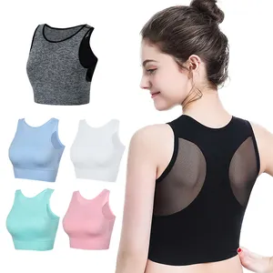2021 New High Impact Sports Bra Full Coverage Adjustable Strap Sports Bra Top Fitness Yoga Sports Bra for Women breathable