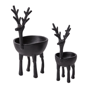 Centros de mesa de Pedestal con acabado antiguo de cobre, cuenco de flores para decoración de boda y regalos, uso de Bol de aluminio en Base - Product Image 5