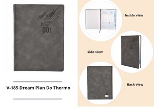 Diarios ejecutivos de cuero con logotipo personalizado de la mejor calidad, juegos de regalo corporativo Premium para empleados al por mayor - Product Image 6