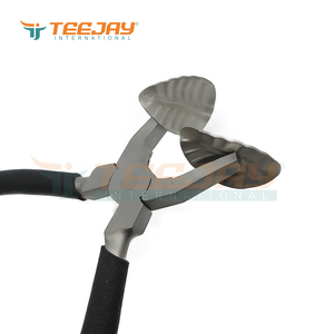 TEEJAY คีมต่อผมสแตนเลสสตีล6 ",อุปกรณ์ต่อผมสีเงินด้ามจับโฟมสีและโลโก้ - Product Image 6