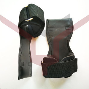 Kettlebells-Protector de Palma de mano para gimnasio, empuñaduras de cuero para gimnasia, levantamiento de pesas - Product Image 3