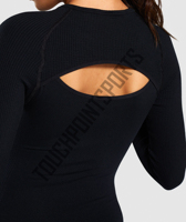 Combinaison de yoga mi-mollet noire unie respirante pour femme, 100 % polyester, écologique, vente en gros, collection été