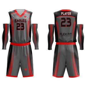 Fast Shipping Sublimation Reversible Basketball Jerseys & <b>Shorts</b> New Designs Reversible Basketball Uniforms - Product Image 5